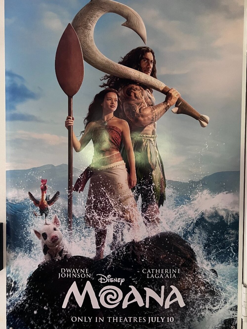 MOANA (2026) - ORIGINAL DOUBLE SIDED MOVIE POSTER